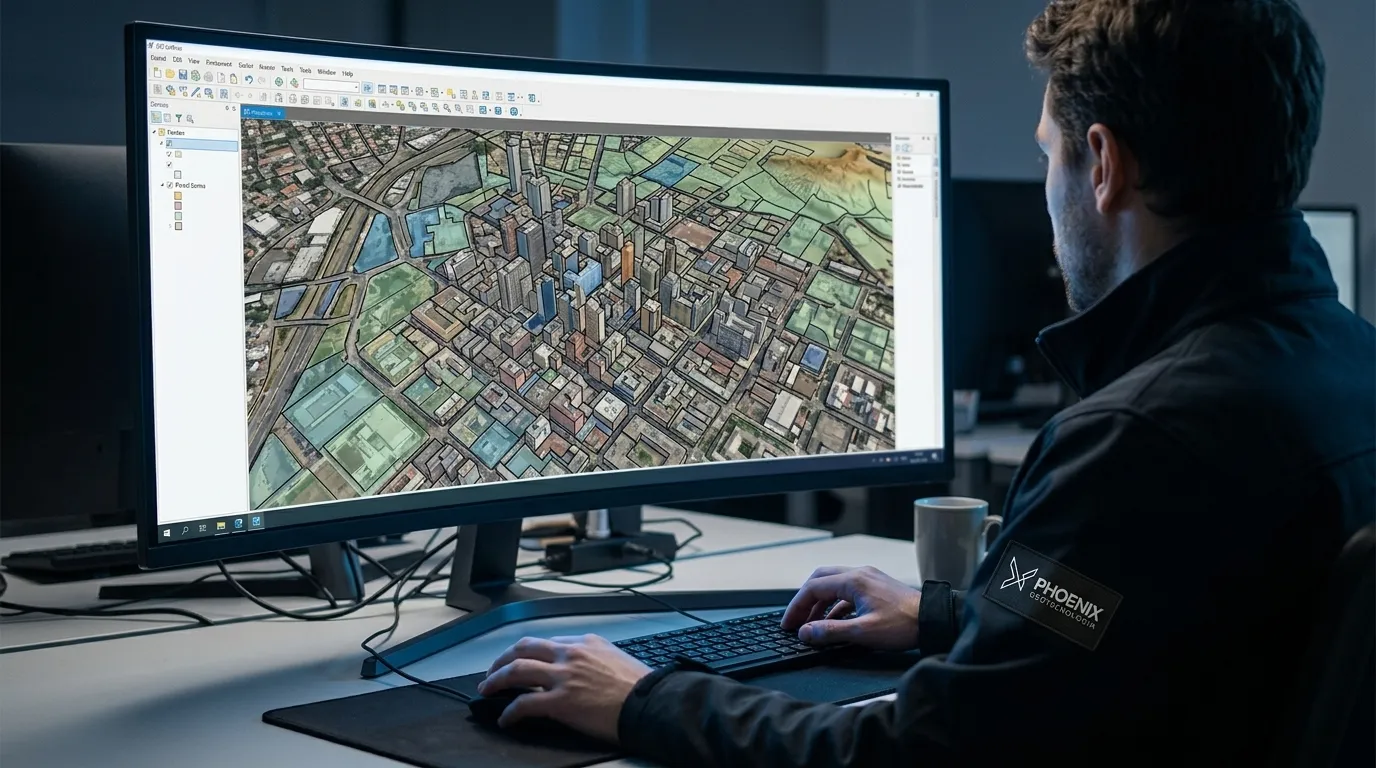 Mapeamento digital e geoprocessamento aplicado à regularização fundiária urbana.