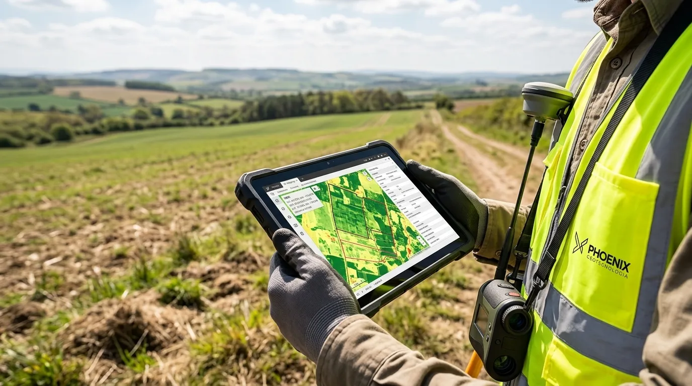 Uso de técnicas de geoprocessamento em tablet de campo para monitoramento e gestão territorial.